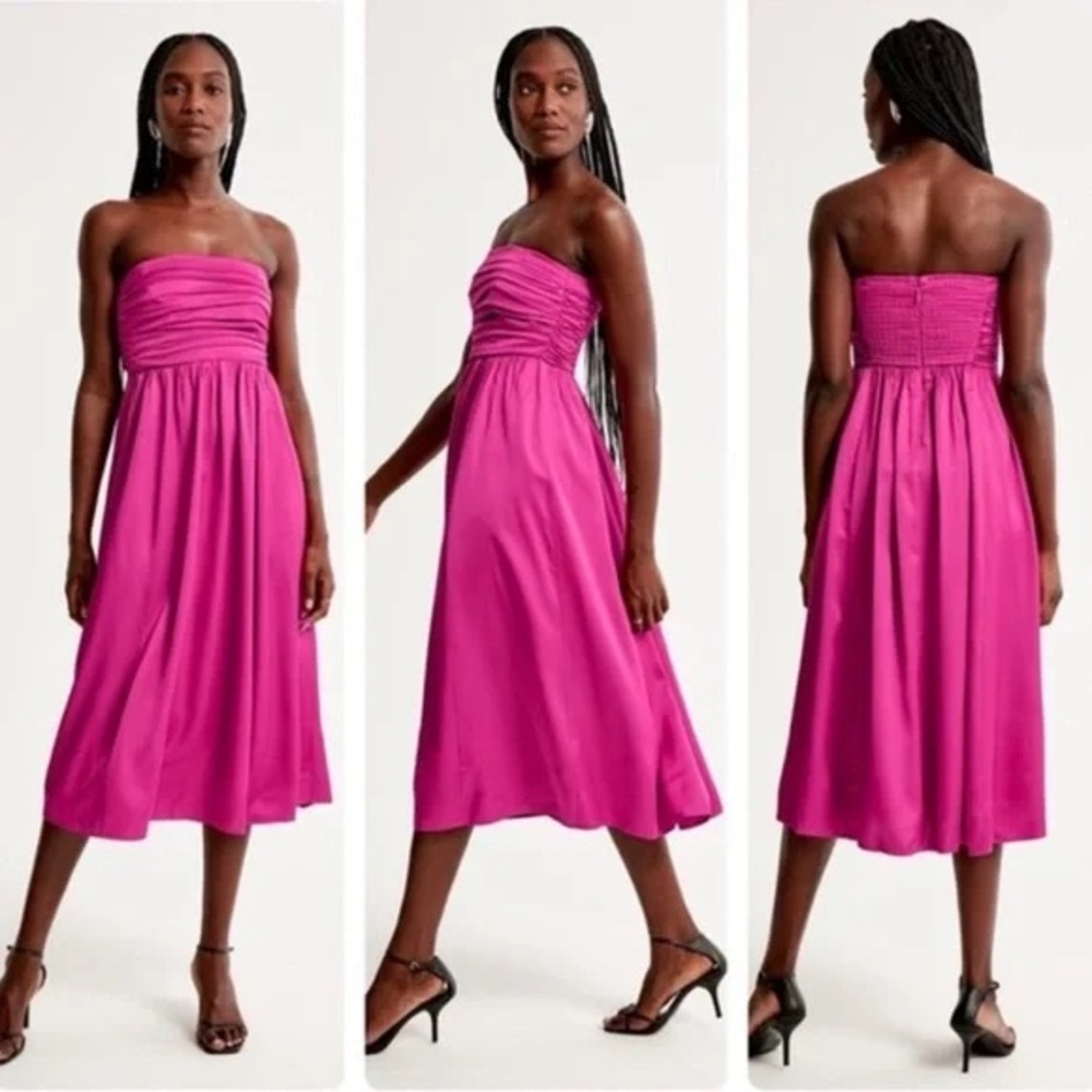 Abercrombie & Fitch Strapless Dress NWOT